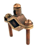 Orbit GCBB-50/100 1/2" - 1"  Bronze Direct Burial Bare Ground Clamps - Bronze Screw