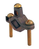 Orbit GCR-50/100 1/2" - 1" Heavy Duty Bronze Direct Burial for Rebar Ground Clamp With Brass Screw