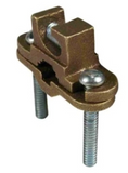 Orbit GCRLDB-38/100 10-2awg Bronze Direct Burial Lay-in Clamps Rebar 3/8"-1", Pipe 1/2"-1"