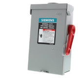 Siemens GF221NRLA 30-Amp, 2-Pole, 240V General Duty Plus Series Safety Switch, Fusible, Outdoor