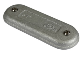 Orbit GICG7-100 1" Gray Iron Form 7 Wedgenut Covers With Integral Gaskets