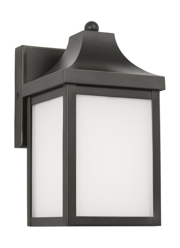 Generation Lighting Saybrook 1 light antique bronze wall lantern