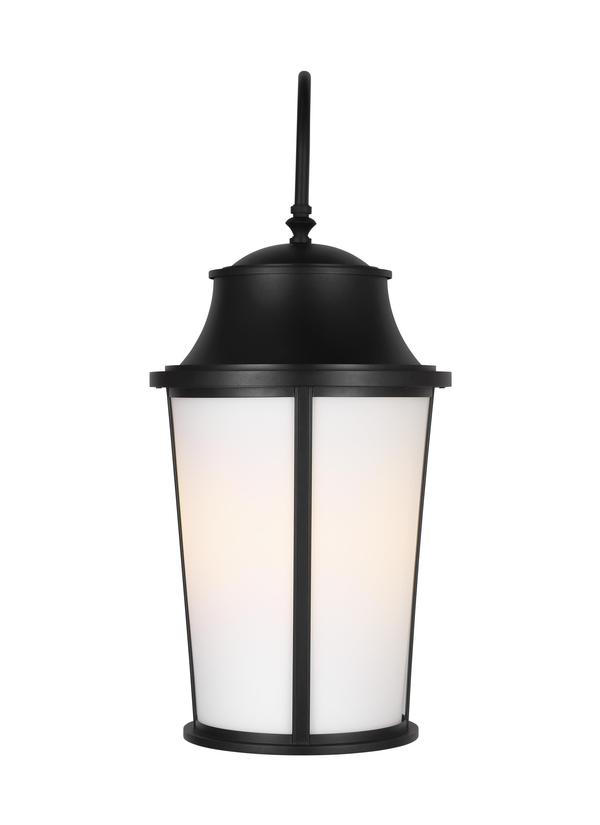 Generation Lighting GLO1191TXB Portola textured black wall lantern