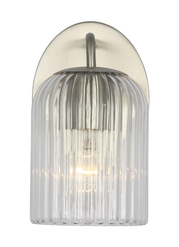 Generation Lighting GLV1131BSE Eisele brushed nickel bath sconce wall light