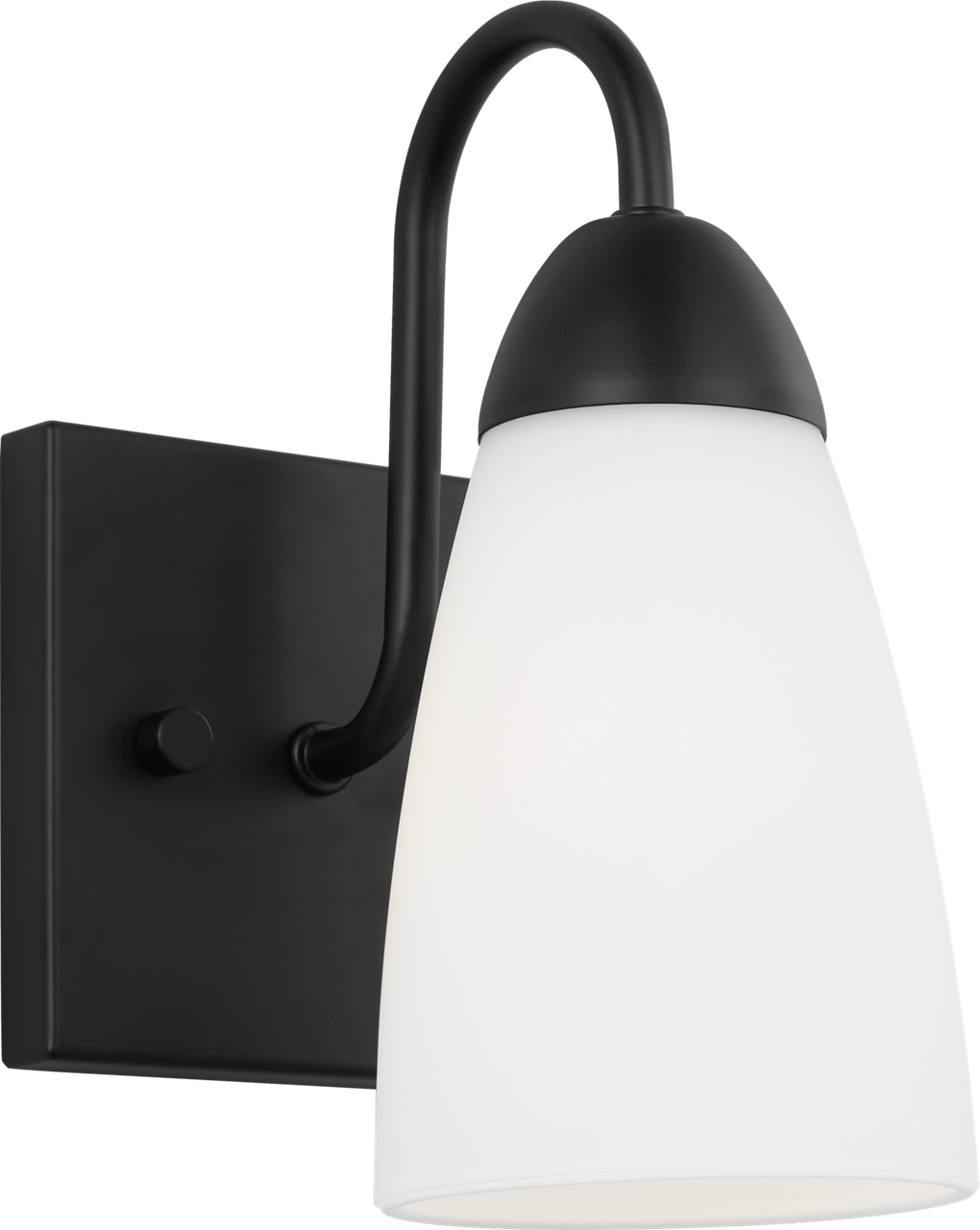 Generation Lighting 4120201-112 Seville 1 Light 4.75 inch Midnight Black Wall Sconce Wall Light