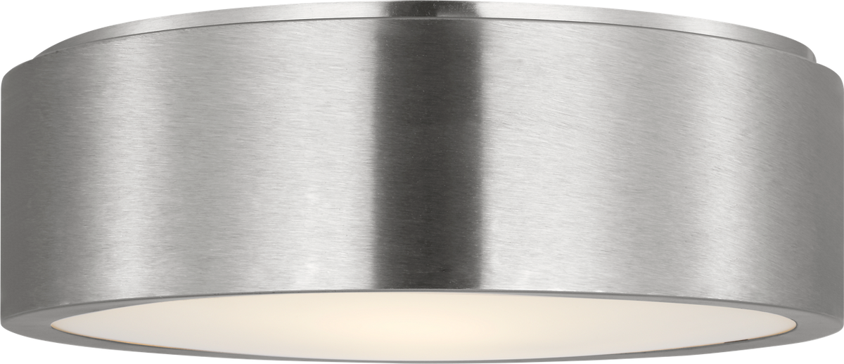Generation Lighting GLF1032BSE Albee 2 Light 13 inch Brushed Nickel Flush Mount Ceiling Light