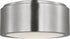 Generation Lighting GLF1041BS Albee small brushed nickel flush mount ceiling light