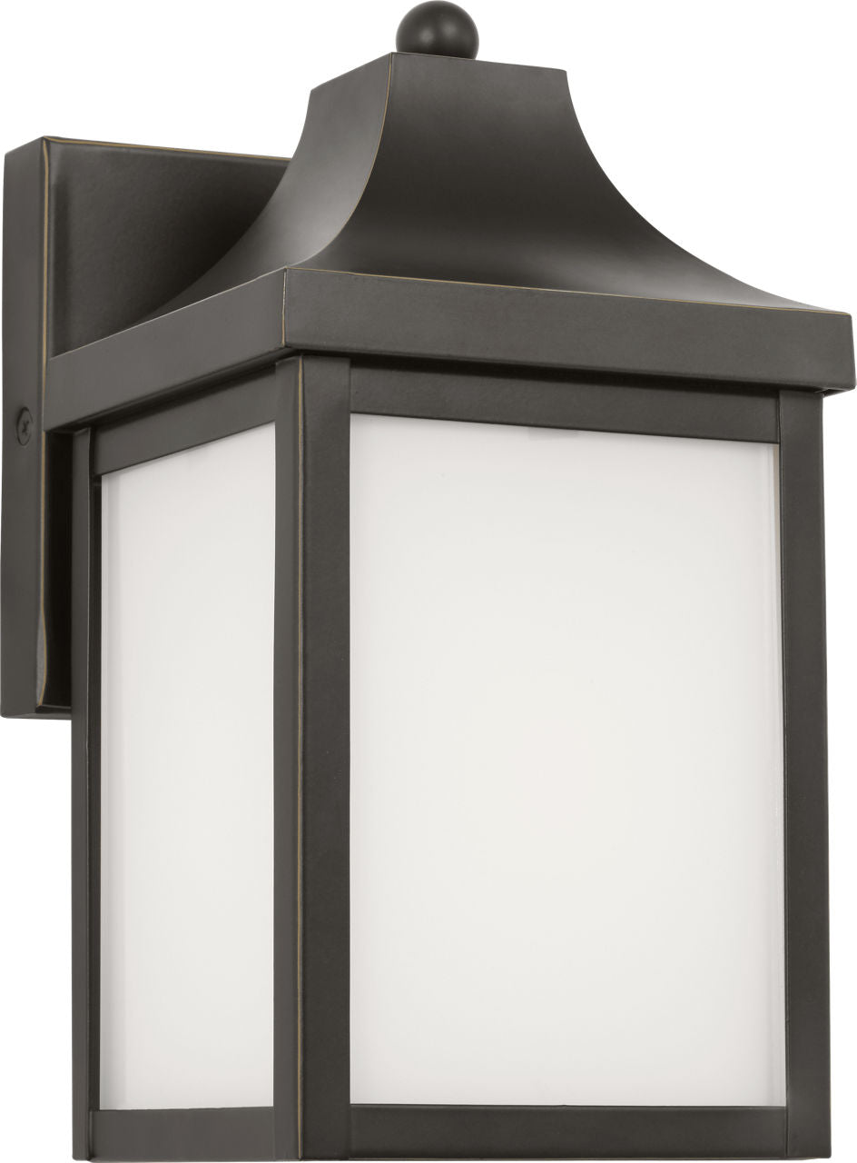 Generation Lighting Saybrook 1 Light 9 inch Antique Bronze Wall Lantern