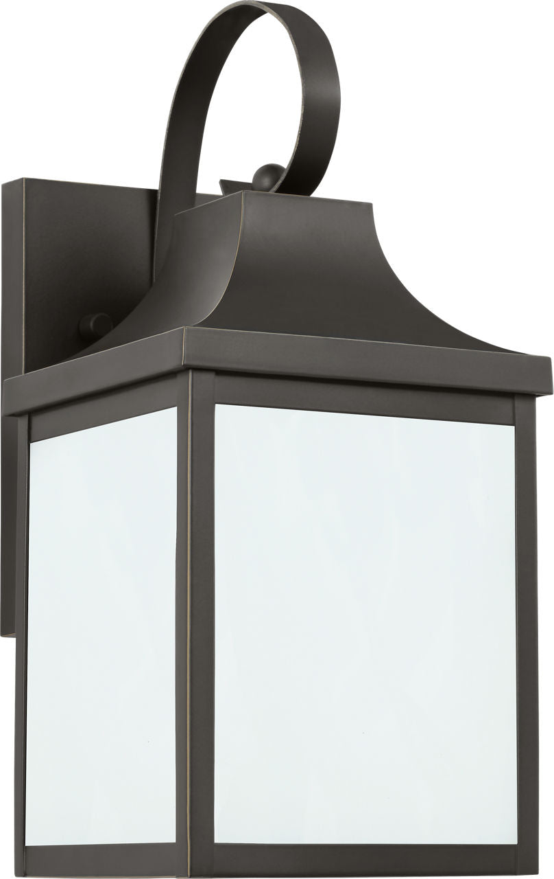 Generation Lighting GLO1011ANBZ Saybrook antique bronze lantern wall light