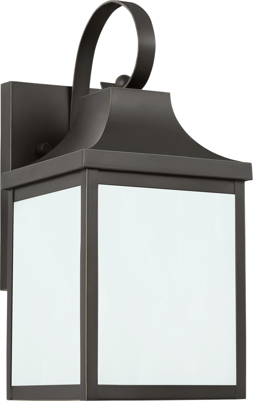 Generation Lighting GLO1011ANBZ Saybrook 1 Light 13 inch Antique Bronze Lantern Wall Light