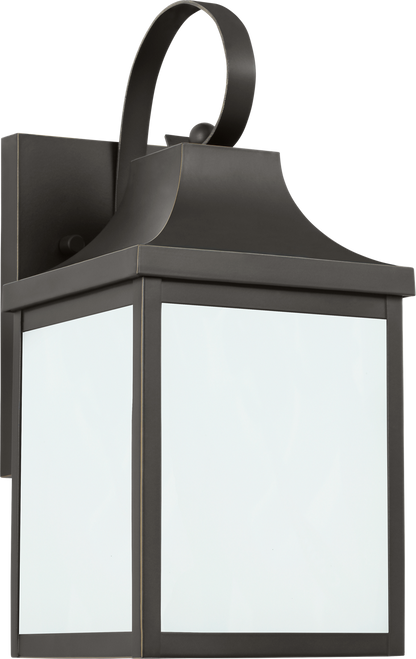 Generation Lighting GLO1011ANBZ Saybrook 1 Light 13 inch Antique Bronze Lantern Wall Light