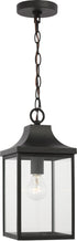 Generation Lighting GLO1041EN3/TXB Saybrook 1 Light 15 inch Textured Black Hanging Lantern Ceiling Light