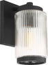 Generation Lighting GLO1061TXB Ronde 1 Light 10 inch Textured Black Outdoor Wall Lantern