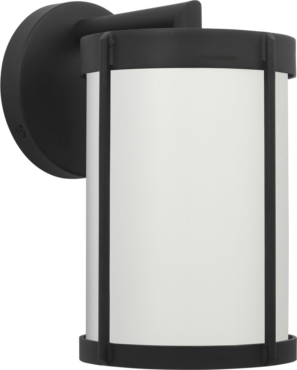 Generation Lighting GLO1091D-TXB Luning textured black outdoor wall light