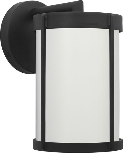 Generation Lighting GLO1091D-TXB Luning textured black outdoor wall light