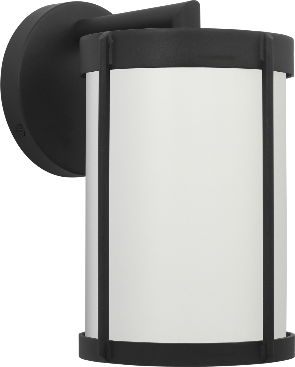 Generation Lighting GLO1091D-TXB Luning 1 Light Textured Black Outdoor Wall Light