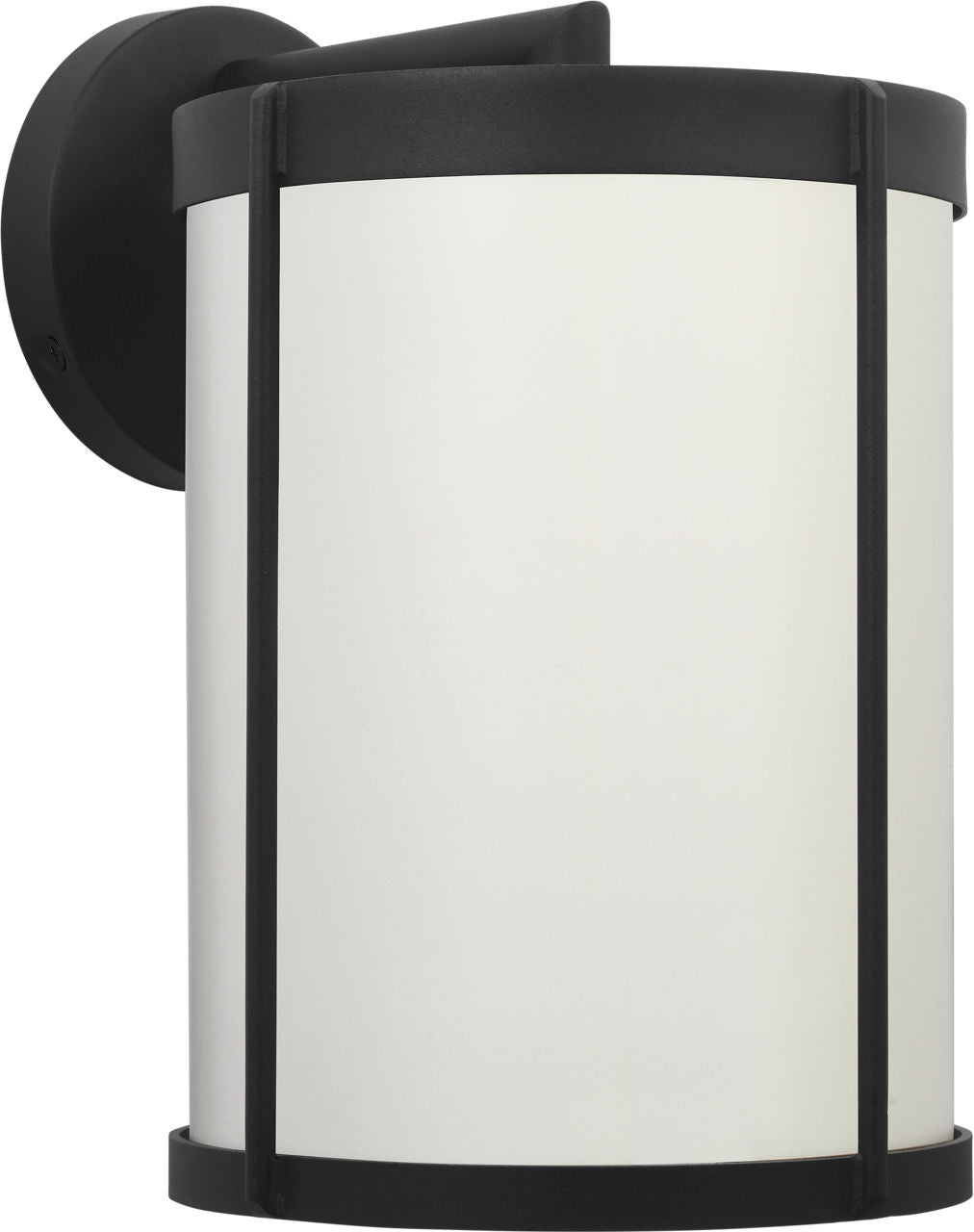 Generation Lighting GLO1101D-TXB Luning textured black outdoor wall lantern