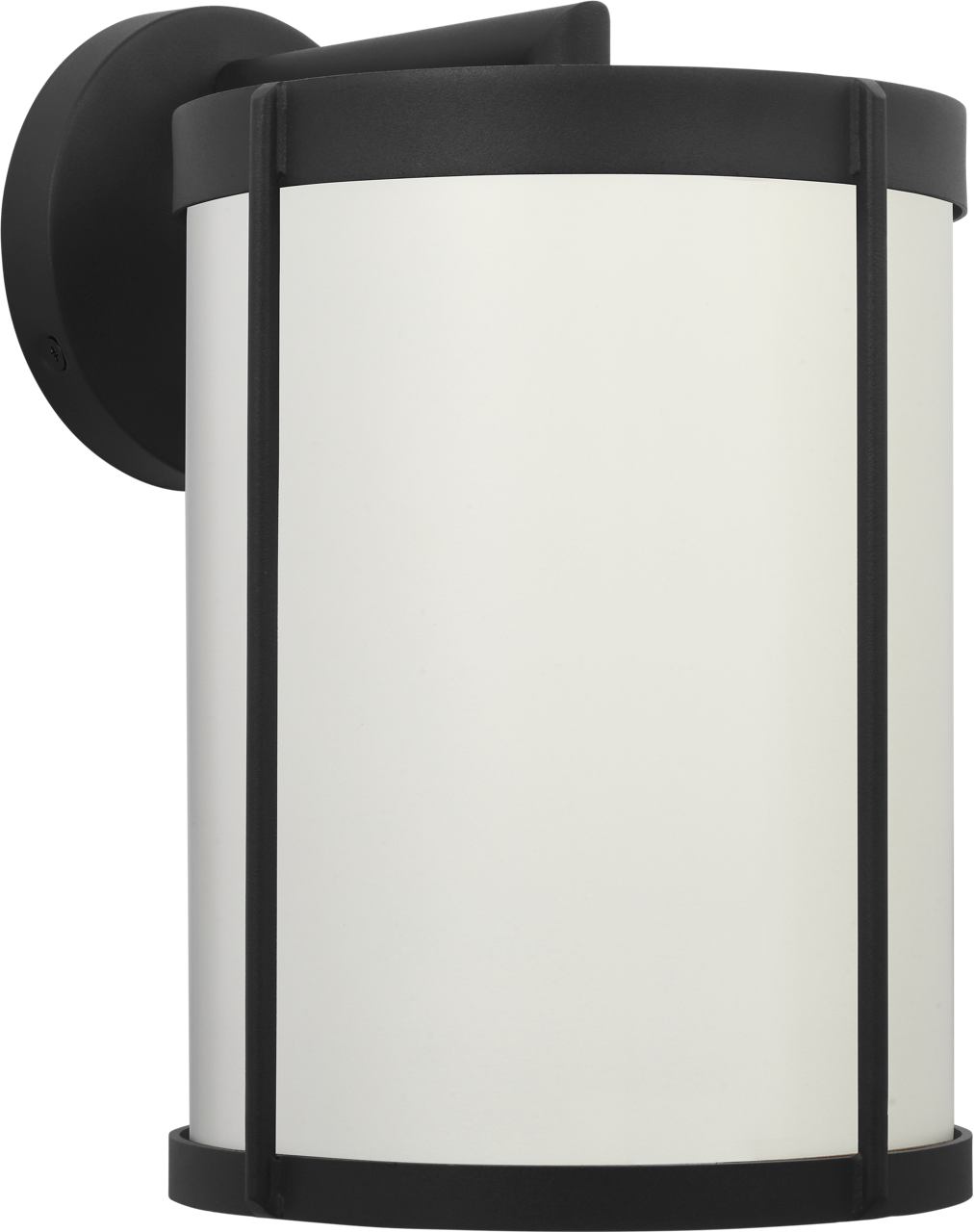Generation Lighting GLO1101D-TXB Luning 1 Light Textured Black Outdoor Wall Lantern