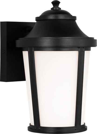 Generation Lighting GLO1141TXB Portola textured black outdoor wall light
