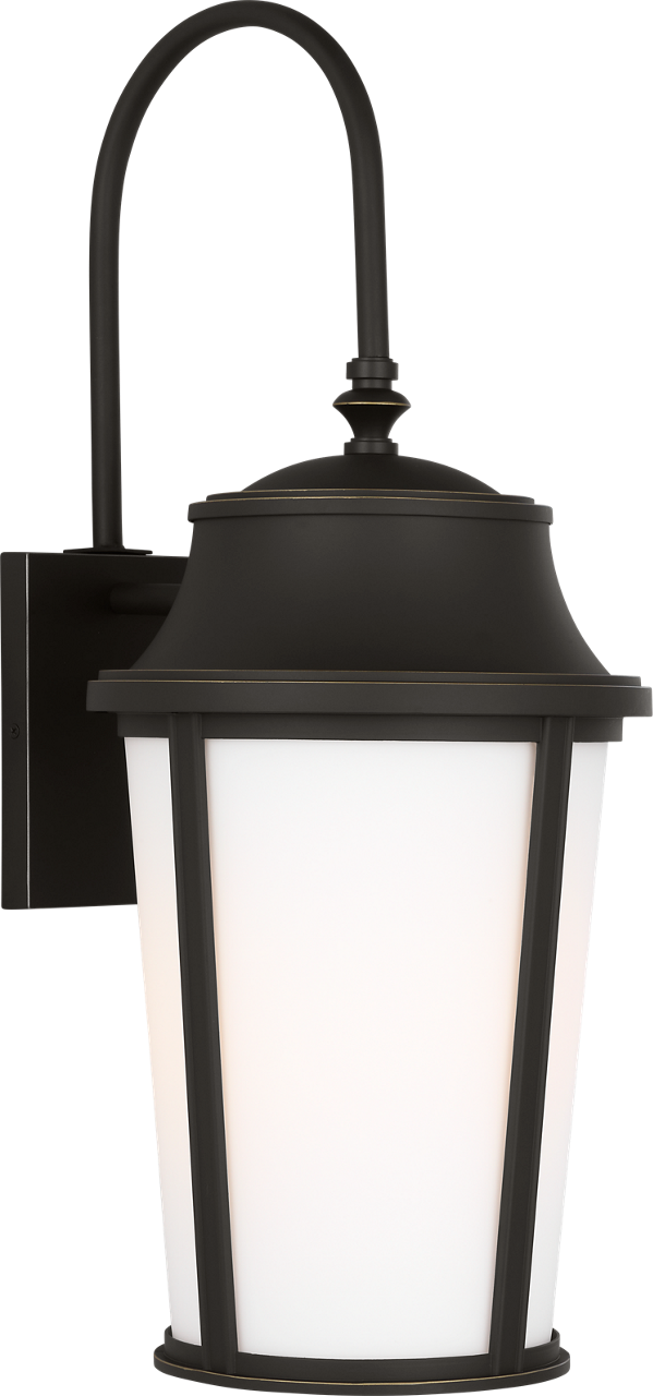 Generation Lighting GLO1171ANBZ Portola 1 Light 26 inch Antique Bronze Wall Lantern