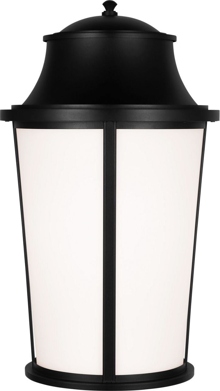 Generation Lighting GLO1181TXBE Portola textured black outdoor wall lantern