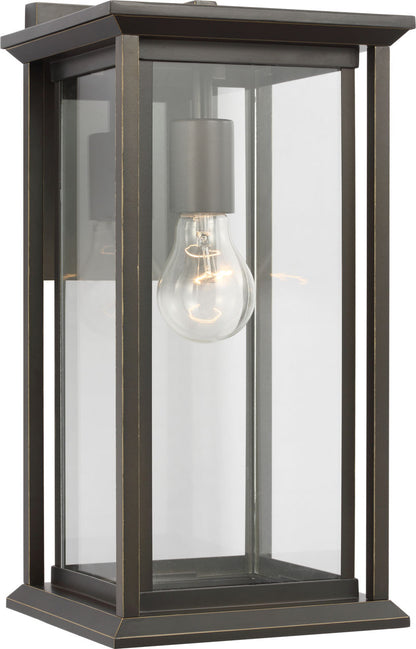 Generation Lighting Audley 15 inch antique bronze wall lantern wall light