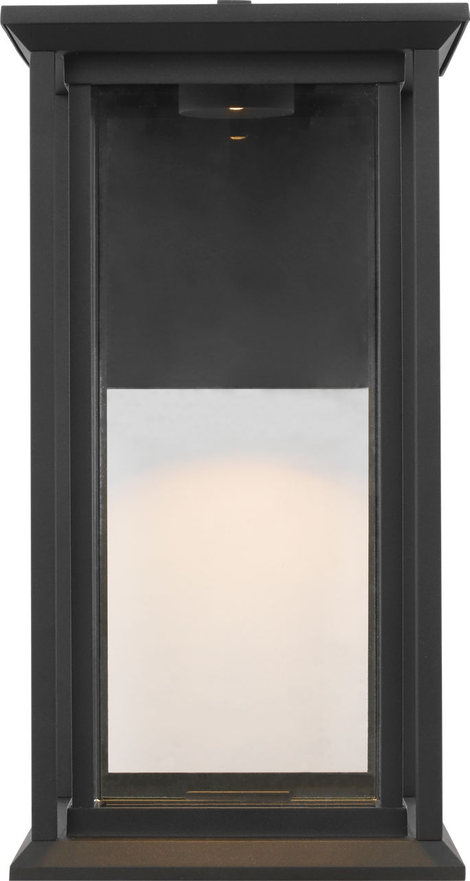 Generation Lighting GLO1291CDL-TXB Audley textured black outdoor wall light