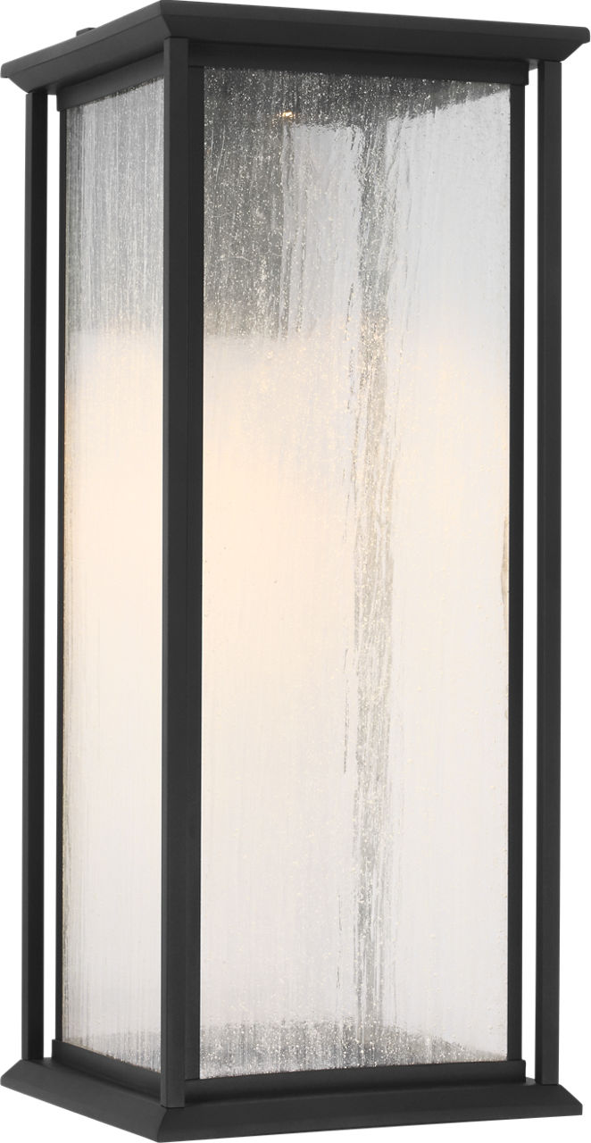 Generation Lighting Audley 24 inch textured black outdoor wall light