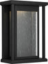 Generation Lighting GLO1321TXB Faywood textured black outdoor wall lantern