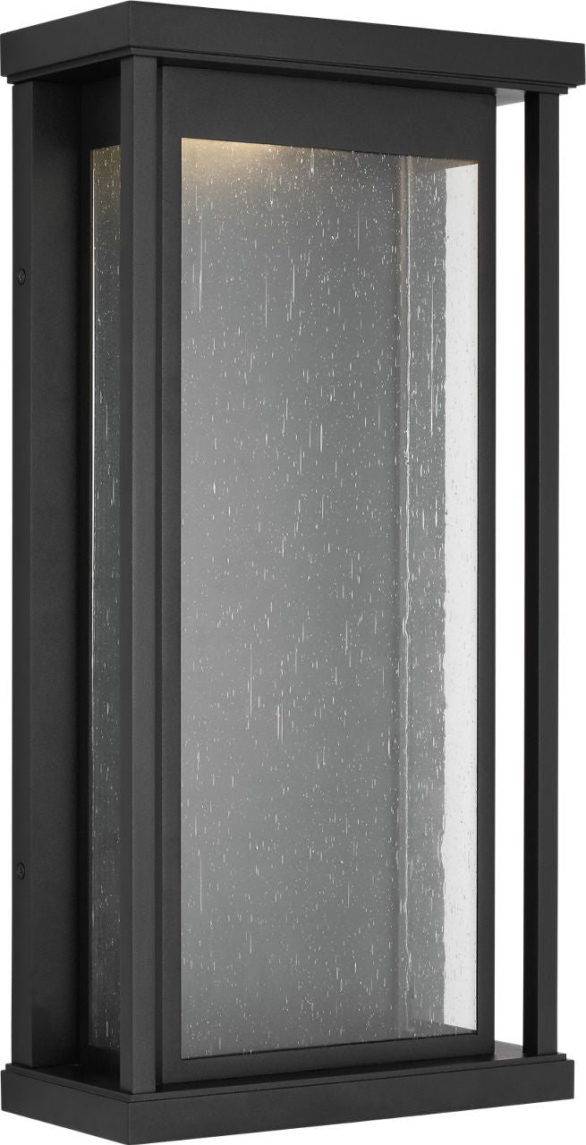 Generation Lighting GLO1341TXB Faywood 20 inch textured black outdoor wall light