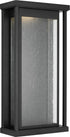 Generation Lighting GLO1341TXB Faywood 20 inch textured black outdoor wall light