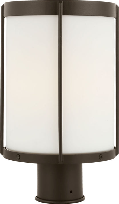 Generation Lighting GLO1741OE-ANBZE Luning 1 Light 13 inch Antique Bronze Outdoor Post Lantern