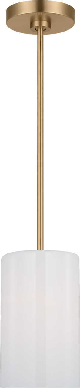 Generation Lighting GLP1001SB Rhett 1 Light 6 inch Satin Brass Pendant Ceiling Light