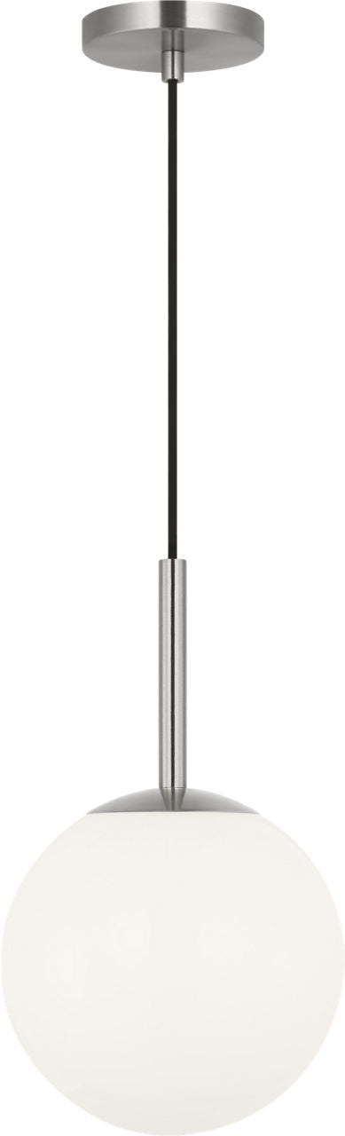 Generation Lighting GLP1821BN Nube 1 Light 9 inch Brushed Nickel Pendant Ceiling Light