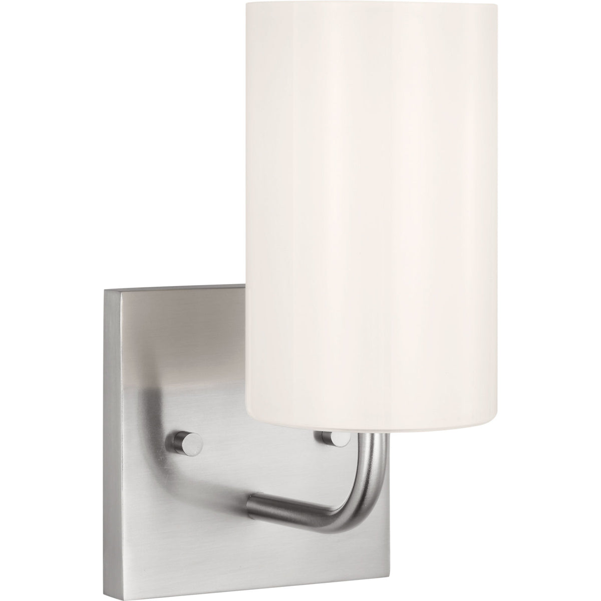 Generation Lighting GLV1001EN3/BS Rhett 1 Light Brushed Steel Bath Vanity Wall Light