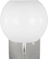 Generation Lighting GLV1011BS Rory 1 light brushed nickel bath sconce wall light