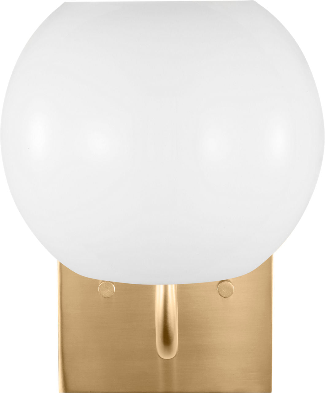 Generation Lighting Rory 1 light satin brass bath sconce wall light