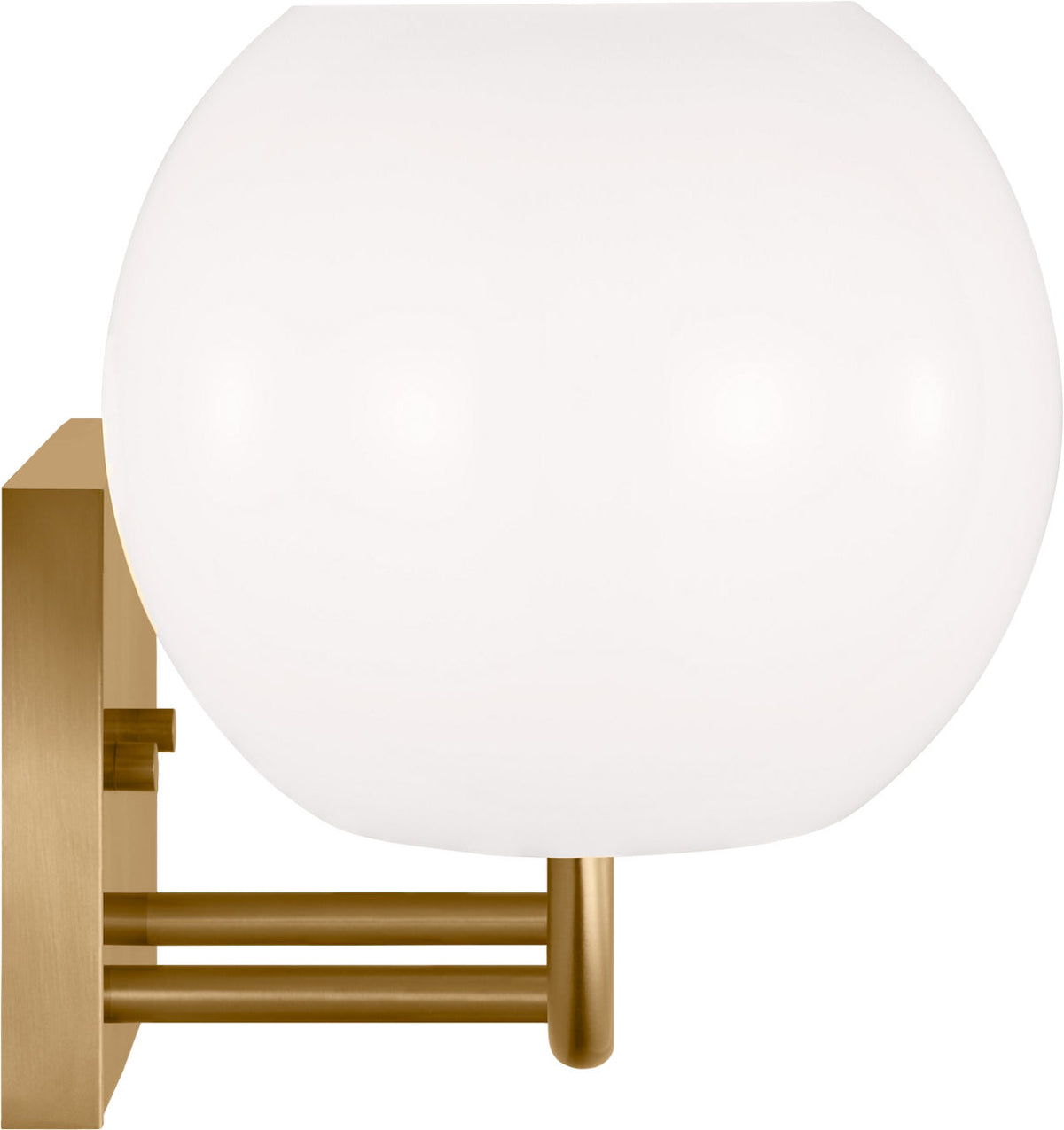 Generation Lighting Rory 2 light satin brass bath vanity wall light