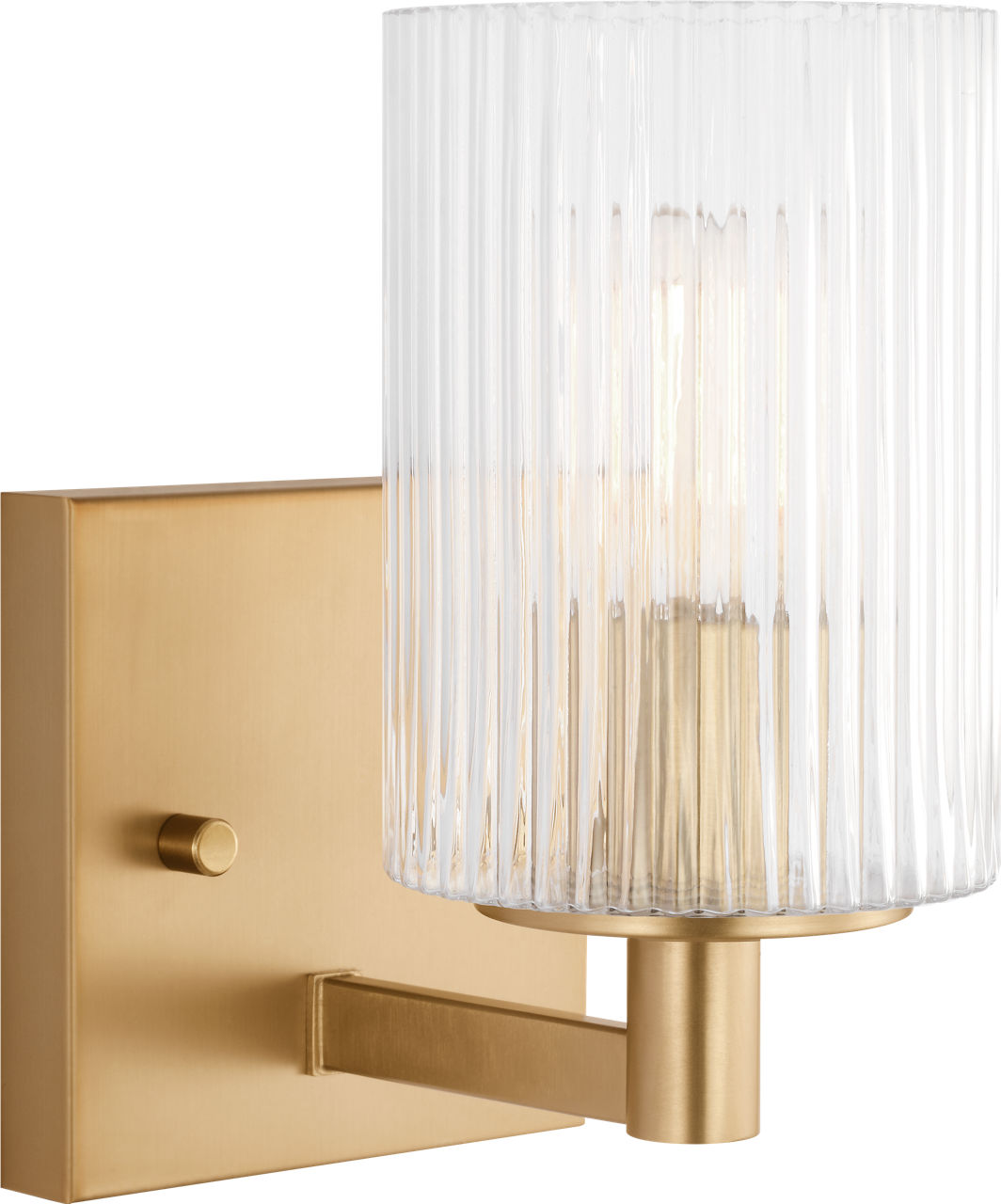 Generation Lighting GLV1041EN/SB Lando 1 Light Satin Brass Bath Vanity Wall Light