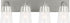 Generation Lighting GLV1064BS Miles 4 light brushed nickel bath vanity wall light