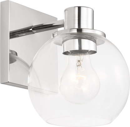 Generation Lighting GLV1121CH Rito 1 Light 6 inch Chrome Bath Vanity Wall Light
