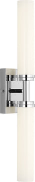 Generation Lighting GLV1432CH-L Coles 24 inch Chrome LED bath vanity wall light