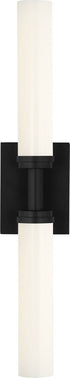 Generation Lighting GLV1432MBK-L Coles 24 LED Vanity in Midnight Black