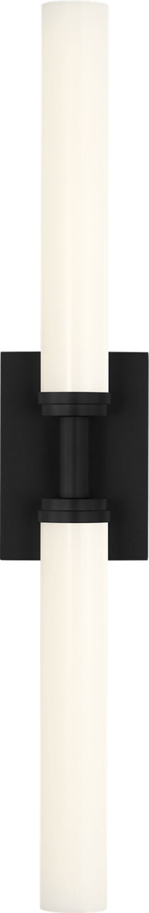 Generation Lighting GLV1452MBK-L Coles 30 inch Midnight Black LED bath vanity wall light
