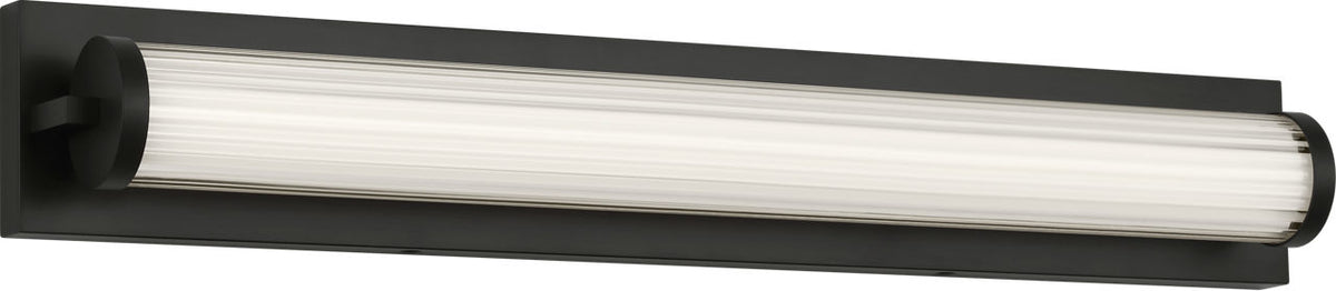 Generation Lighting Weston 28 inch Midnight Black LED bath vanity wall light