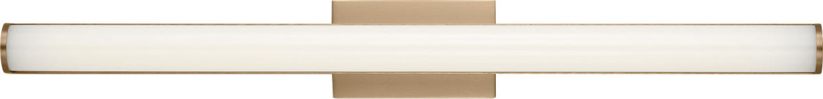 Generation Lighting GLV1541SB-L Cavitt 24 inch Satin Brass LED bath vanity wall light