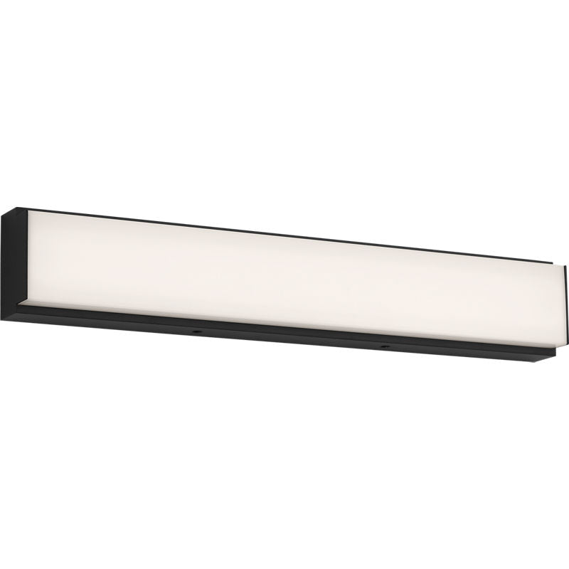 Generation Lighting GLV1571MBK-L Panna 1 Light 18 inch Midnight Black Bath Vanity Wall Light