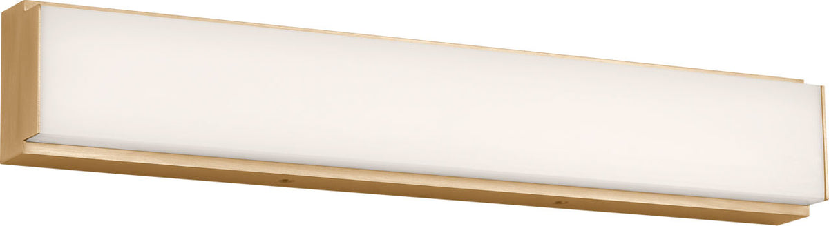 Generation Lighting GLV1571SB-L Panna 18 inch satin brass LED bath vanity wall light