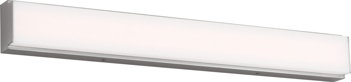 Generation Lighting Panna 24 LED vanity wall light in brushed nickel