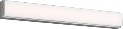 Generation Lighting Panna 24 LED vanity wall light in brushed nickel